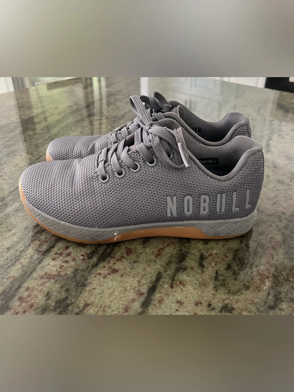 Nobull Dark Gray Superfabric Gym Training Shoes Size Women's 7/mens 5.5